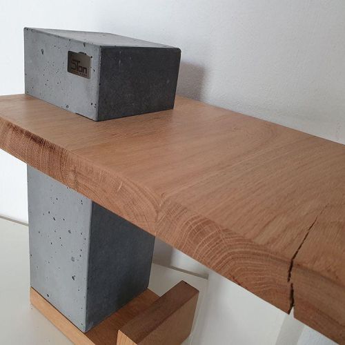 Beton Block Tisch